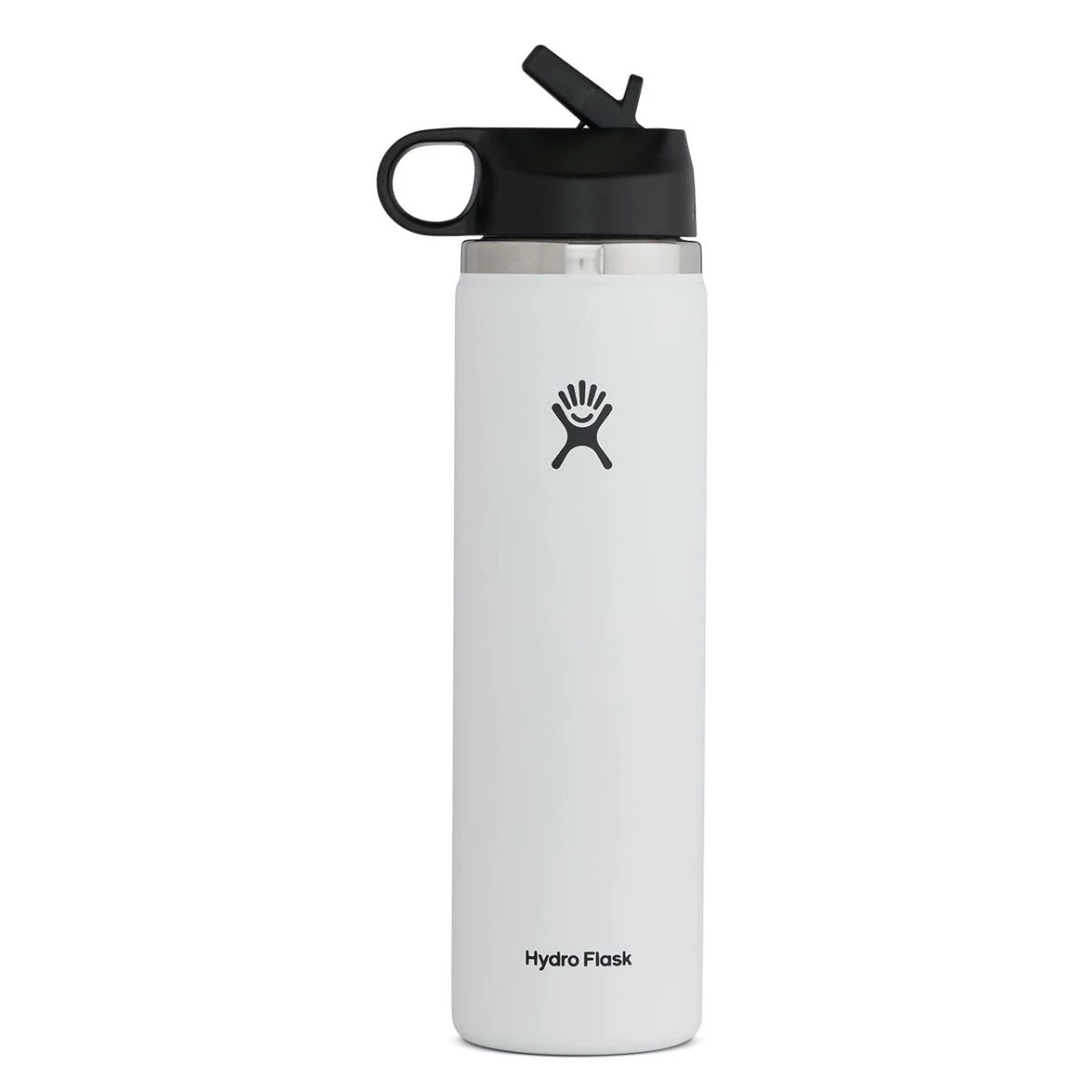 'Hydro Flask' 24 Oz. Wide Mouth W/Flex Straw Lid - White 3 'Hydro Flask' 24 Oz. Wide Mouth W/Flex Straw Lid - White