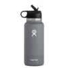 'Hydro Flask' 32 Oz. Wide Mouth W/Straw Lid - Stone -Outdoor Clothing Store w32sw2 stone 1024x1024@2x
